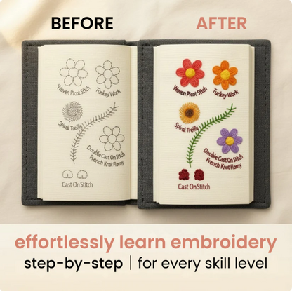 Embroidery Stitch Book (FREE Today)